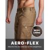 imageCQR Mens Quick Dry Stretch Hiking Cargo Shorts Lightweight Water Resistant Tactical Casual Golf ampamp Outdoor with PocketsRocky Hazelnut
