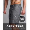 imageCQR Mens Quick Dry Stretch Hiking Cargo Shorts Lightweight Water Resistant Tactical Casual Golf ampamp Outdoor with PocketsRocky Jet Grey