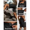 imageCQR Mens Quick Dry Stretch Hiking Cargo Shorts Lightweight Water Resistant Tactical Casual Golf ampamp Outdoor with PocketsRoutine Black