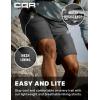 imageCQR Mens Quick Dry Stretch Hiking Cargo Shorts Lightweight Water Resistant Tactical Casual Golf ampamp Outdoor with PocketsRoutine Charcoal