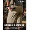 imageCQR Mens Quick Dry Stretch Hiking Cargo Shorts Lightweight Water Resistant Tactical Casual Golf ampamp Outdoor with PocketsRoutine Sandstorm