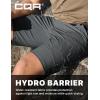 imageCQR Mens Quick Dry Stretch Hiking Cargo Shorts Lightweight Water Resistant Tactical Casual Golf ampamp Outdoor with PocketsShendo Trail Carbon Grey