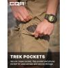 imageCQR Mens Quick Dry Stretch Hiking Cargo Shorts Lightweight Water Resistant Tactical Casual Golf ampamp Outdoor with PocketsShendo Trail Cougar