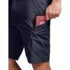 imageCQR Mens Quick Dry Stretch Hiking Cargo Shorts Lightweight Water Resistant Tactical Casual Golf ampamp Outdoor with PocketsShendo Trail Navy