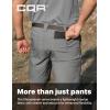 imageCQR Mens Quick Dry Stretch Hiking Cargo Shorts Lightweight Water Resistant Tactical Casual Golf ampamp Outdoor with PocketsShendo Trail Sage