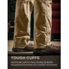 imageCQR Mens Quick Dry Work Pants Water Resistant Outdoor Tactical Pants Lightweight Stretch Cargo Hiking PantsDura Flex Pants Alamo Khaki