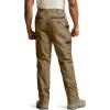 imageCQR Mens Quick Dry Work Pants Water Resistant Outdoor Tactical Pants Lightweight Stretch Cargo Hiking PantsDura Flex Pants Cougar