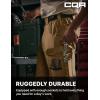 imageCQR Mens Quick Dry Work Pants Water Resistant Outdoor Tactical Pants Lightweight Stretch Cargo Hiking PantsDura Flex Pants Coyote