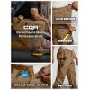 imageCQR Mens Quick Dry Work Pants Water Resistant Outdoor Tactical Pants Lightweight Stretch Cargo Hiking PantsDura Flex Pants Coyote