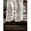 imageCQR Mens Quick Dry Work Pants Water Resistant Outdoor Tactical Pants Lightweight Stretch Cargo Hiking PantsDura Flex Pants Frosted White