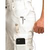 imageCQR Mens Quick Dry Work Pants Water Resistant Outdoor Tactical Pants Lightweight Stretch Cargo Hiking PantsDura Flex Pants Frosted White