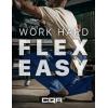 imageCQR Mens Quick Dry Work Pants Water Resistant Outdoor Tactical Pants Lightweight Stretch Cargo Hiking PantsDura Flex Pants Midnight Blue