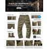 imageCQR Mens Quick Dry Work Pants Water Resistant Outdoor Tactical Pants Lightweight Stretch Cargo Hiking PantsDura Flex Pants Soil Green