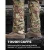 imageCQR Mens Quick Dry Work Pants Water Resistant Outdoor Tactical Pants Lightweight Stretch Cargo Hiking PantsDura Flex Utility Camo