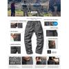 imageCQR Mens Quick Dry Work Pants Water Resistant Outdoor Tactical Pants Lightweight Stretch Cargo Hiking PantsDuratex Pants Charcoal