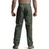 imageCQR Mens Quick Dry Work Pants Water Resistant Outdoor Tactical Pants Lightweight Stretch Cargo Hiking PantsDuratex Pants Green Kelp