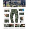 imageCQR Mens Quick Dry Work Pants Water Resistant Outdoor Tactical Pants Lightweight Stretch Cargo Hiking PantsDuratex Pants Green Kelp