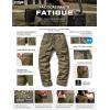 imageCQR Mens Quick Dry Work Pants Water Resistant Outdoor Tactical Pants Lightweight Stretch Cargo Hiking PantsDuratex Pants Soil Green