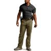 imageCQR Mens Quick Dry Work Pants Water Resistant Outdoor Tactical Pants Lightweight Stretch Cargo Hiking PantsDuratex Pants Soil Green