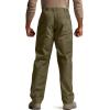 imageCQR Mens Quick Dry Work Pants Water Resistant Outdoor Tactical Pants Lightweight Stretch Cargo Hiking PantsDuratex Pants Soil Green