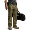 imageCQR Mens Quick Dry Work Pants Water Resistant Outdoor Tactical Pants Lightweight Stretch Cargo Hiking PantsDuratex Pants Soil Green