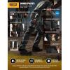 imageCQR Mens Quick Dry Work Pants Water Resistant Outdoor Tactical Pants Lightweight Stretch Cargo Hiking PantsFrontline Black