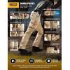 imageCQR Mens Quick Dry Work Pants Water Resistant Outdoor Tactical Pants Lightweight Stretch Cargo Hiking PantsFrontline Khaki