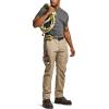 imageCQR Mens Quick Dry Work Pants Water Resistant Outdoor Tactical Pants Lightweight Stretch Cargo Hiking PantsFrontline Khaki
