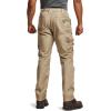 imageCQR Mens Quick Dry Work Pants Water Resistant Outdoor Tactical Pants Lightweight Stretch Cargo Hiking PantsFrontline Khaki
