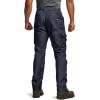 imageCQR Mens Quick Dry Work Pants Water Resistant Outdoor Tactical Pants Lightweight Stretch Cargo Hiking PantsFrontline Police Navy