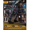 imageCQR Mens Quick Dry Work Pants Water Resistant Outdoor Tactical Pants Lightweight Stretch Cargo Hiking PantsFrontline Police Navy