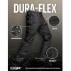 imageCQR Mens Quick Dry Work Pants Water Resistant Outdoor Tactical Pants Lightweight Stretch Cargo Hiking PantsLumber Black