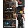 imageCQR Mens Quick Dry Work Pants Water Resistant Outdoor Tactical Pants Lightweight Stretch Cargo Hiking PantsLumber Black