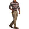 imageCQR Mens Quick Dry Work Pants Water Resistant Outdoor Tactical Pants Lightweight Stretch Cargo Hiking PantsLumber Cougar
