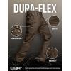 imageCQR Mens Quick Dry Work Pants Water Resistant Outdoor Tactical Pants Lightweight Stretch Cargo Hiking PantsLumber Dark Brown