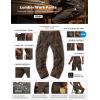 imageCQR Mens Quick Dry Work Pants Water Resistant Outdoor Tactical Pants Lightweight Stretch Cargo Hiking PantsLumber Dark Brown