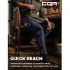 imageCQR Mens Quick Dry Work Pants Water Resistant Outdoor Tactical Pants Lightweight Stretch Cargo Hiking PantsLumber Operator Navy