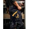 imageCQR Mens Quick Dry Work Pants Water Resistant Outdoor Tactical Pants Lightweight Stretch Cargo Hiking PantsLumber Operator Navy