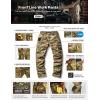 imageCQR Mens Quick Dry Work Pants Water Resistant Outdoor Tactical Pants Lightweight Stretch Cargo Hiking PantsPrint Work Pants Utility Camo