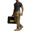 imageCQR Mens Quick Dry Work Pants Water Resistant Outdoor Tactical Pants Lightweight Stretch Cargo Hiking PantsPrint Work Pants Utility Camo