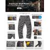 imageCQR Mens Quick Dry Work Pants Water Resistant Outdoor Tactical Pants Lightweight Stretch Cargo Hiking PantsWork Pants Charcoal