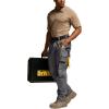 imageCQR Mens Quick Dry Work Pants Water Resistant Outdoor Tactical Pants Lightweight Stretch Cargo Hiking PantsWork Pants Charcoal
