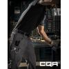 imageCQR Mens Quick Dry Work Pants Water Resistant Outdoor Tactical Pants Lightweight Stretch Cargo Hiking PantsWork Pants Charcoal