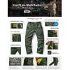 imageCQR Mens Quick Dry Work Pants Water Resistant Outdoor Tactical Pants Lightweight Stretch Cargo Hiking PantsWork Pants Green Kelp