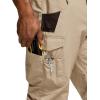 imageCQR Mens Quick Dry Work Pants Water Resistant Outdoor Tactical Pants Lightweight Stretch Cargo Hiking PantsWork Pants Khaki