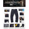 imageCQR Mens Quick Dry Work Pants Water Resistant Outdoor Tactical Pants Lightweight Stretch Cargo Hiking PantsWork Pants Police Navy