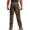 imageCQR Mens Quick Dry Work Pants Water Resistant Outdoor Tactical Pants Lightweight Stretch Cargo Hiking PantsWork Pants Tundra
