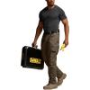 imageCQR Mens Quick Dry Work Pants Water Resistant Outdoor Tactical Pants Lightweight Stretch Cargo Hiking PantsWork Pants Tundra