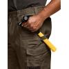 imageCQR Mens Quick Dry Work Pants Water Resistant Outdoor Tactical Pants Lightweight Stretch Cargo Hiking PantsWork Pants Tundra