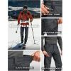 imageCQR Mens Softshell Fleece Lined Winter Hiking Pants Water Resistant Insulated Thermal Outdoor Tactical Warm Snow Ski PantsTeton Alpha Charcoal